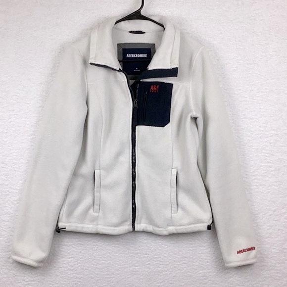 Abercrombie Women’s Size Medium Fleece Zip Up. - Picture 1 of 11